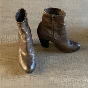 Frye leather booties